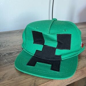 Jinx Green Minecraft Creeper baseball Cap